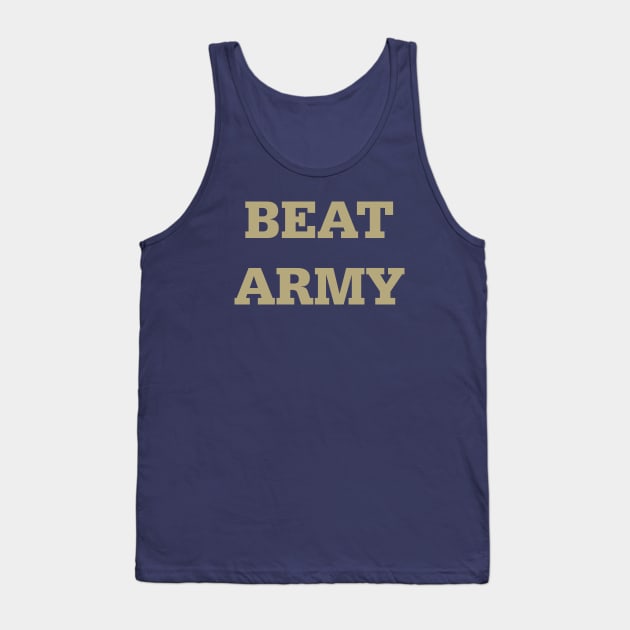 Beat Army Tank Top by StadiumSquad